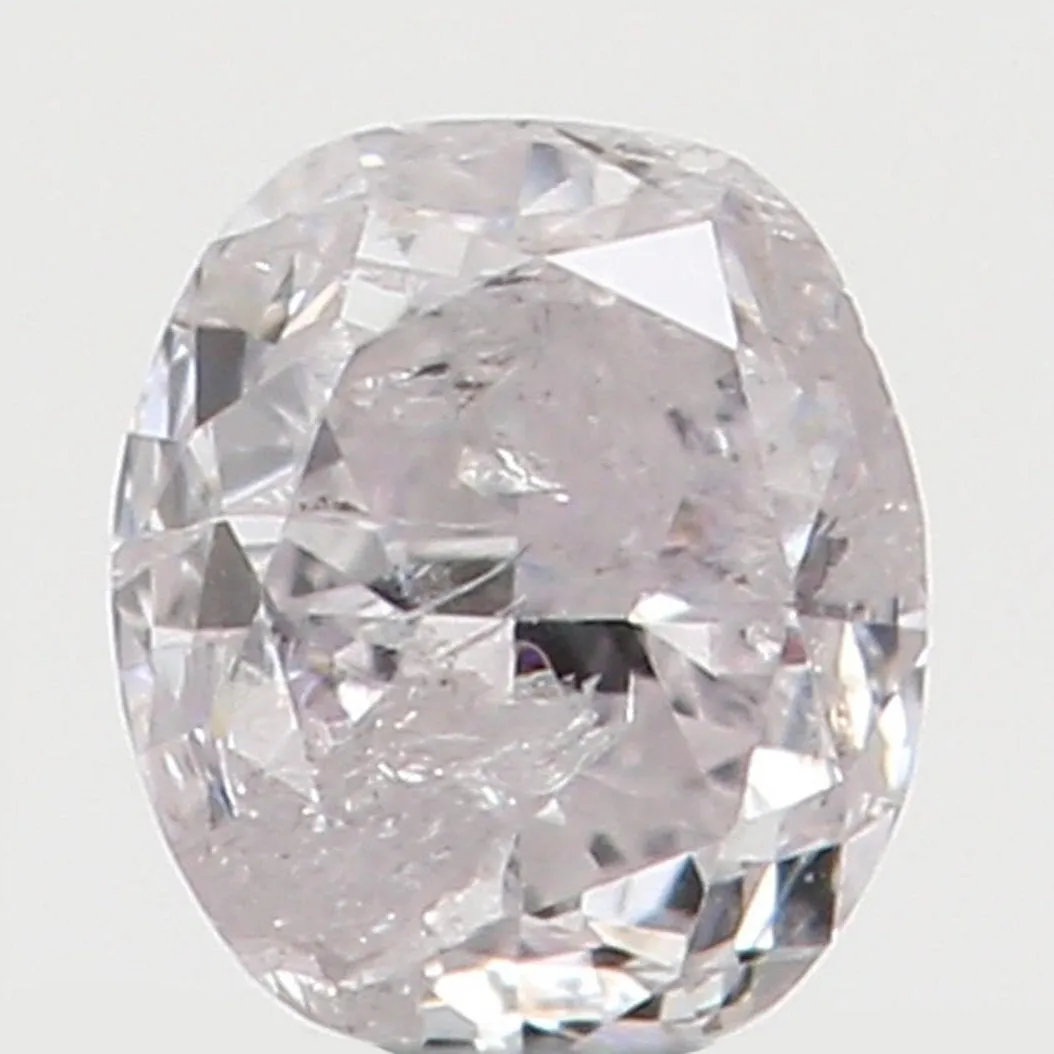 0.086 Ct Natural Loose Diamond, Oval Diamond, Light Pink Diamond, Antique Diamond, Oval Cut Diamond, Rustic Diamond, Real Diamon