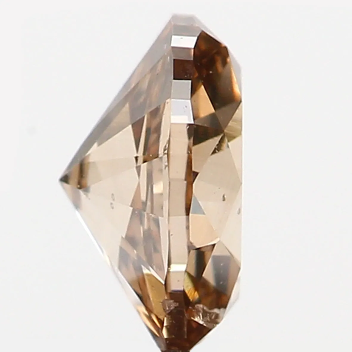 0.30 Ct Natural Loose Diamond, Oval Diamond, Brown Color Diamond, Antique Diamond, Rustic Diamond, Polished Diamond, Real Diamon