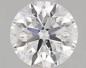 0.9-Carat Round Shape Lab Grown Diamond