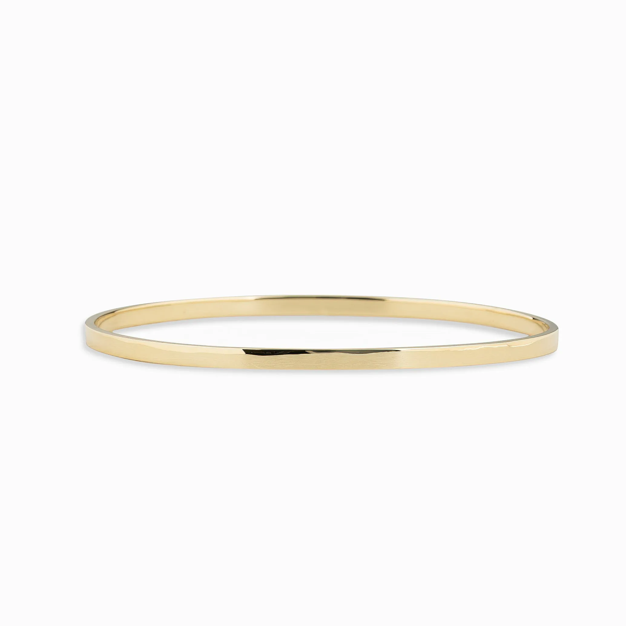 3mm Gold Bangle Bracelet