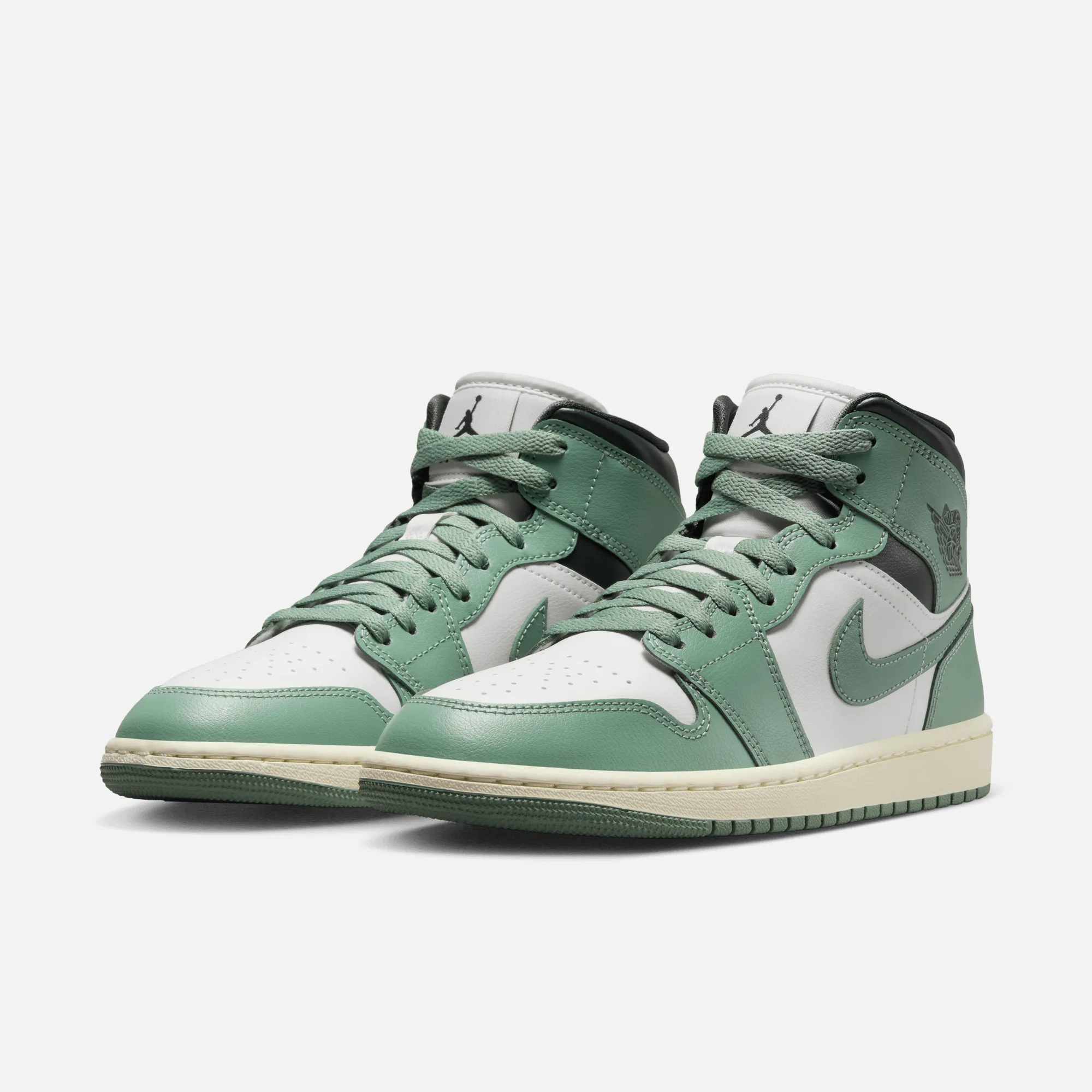 Air Jordan Women's 1 Mid Jade Smoke