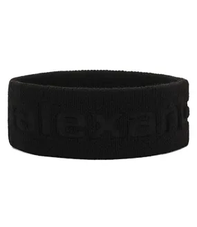 ALEXANDERWANG.TLOGO HEADBAND IN COMPACT DEBOSS