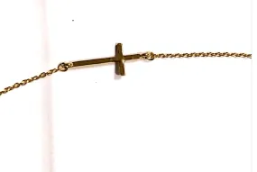 American Style Cross Pendant Necklace For Women