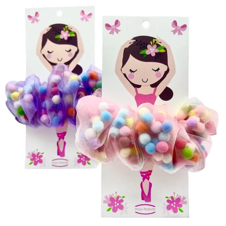 Ballerina Scrunchie Cards