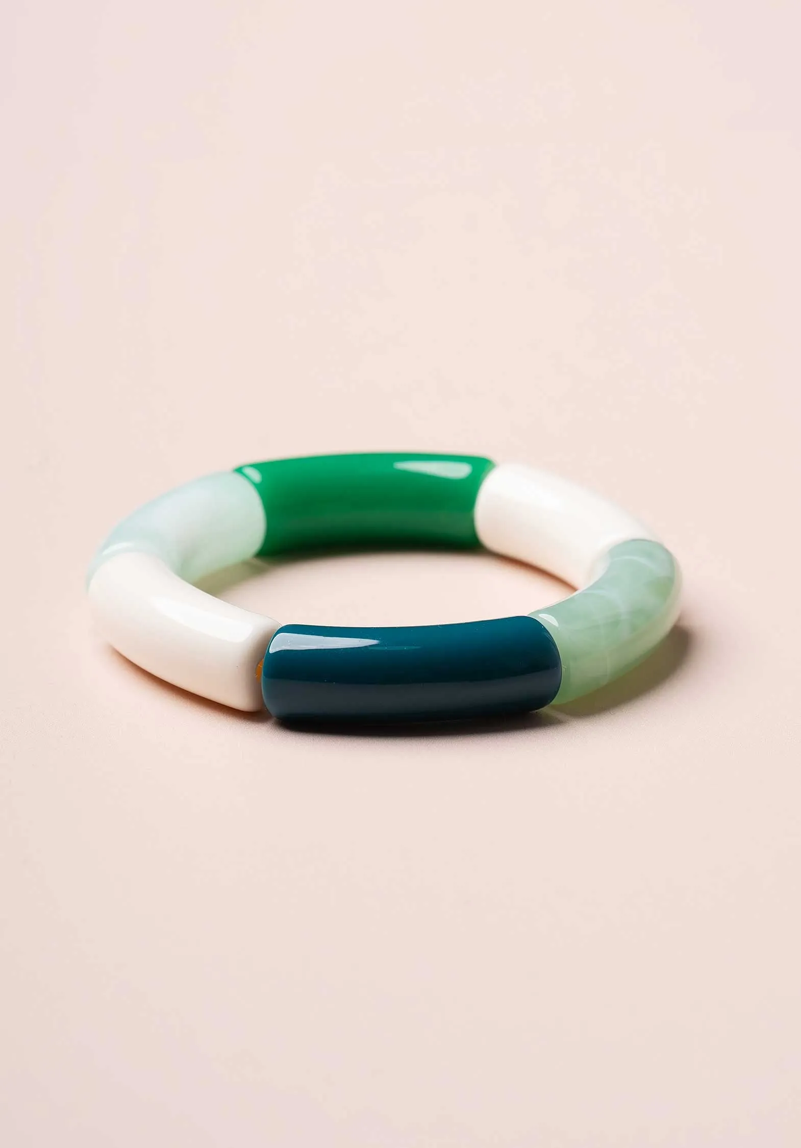 Bangle 23pabr01 Lithos Jonc Green-White