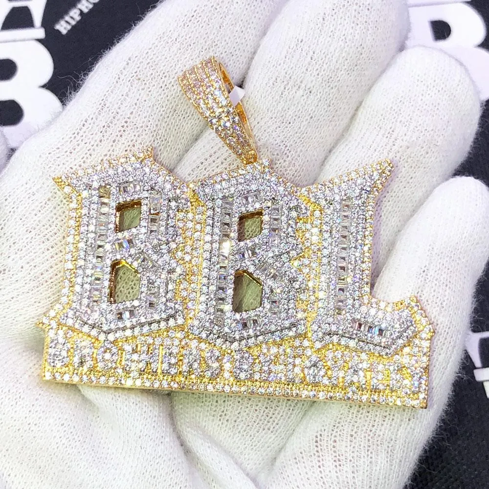 BBL Brothers By Loyalty VVS CZ Iced Out Pendant