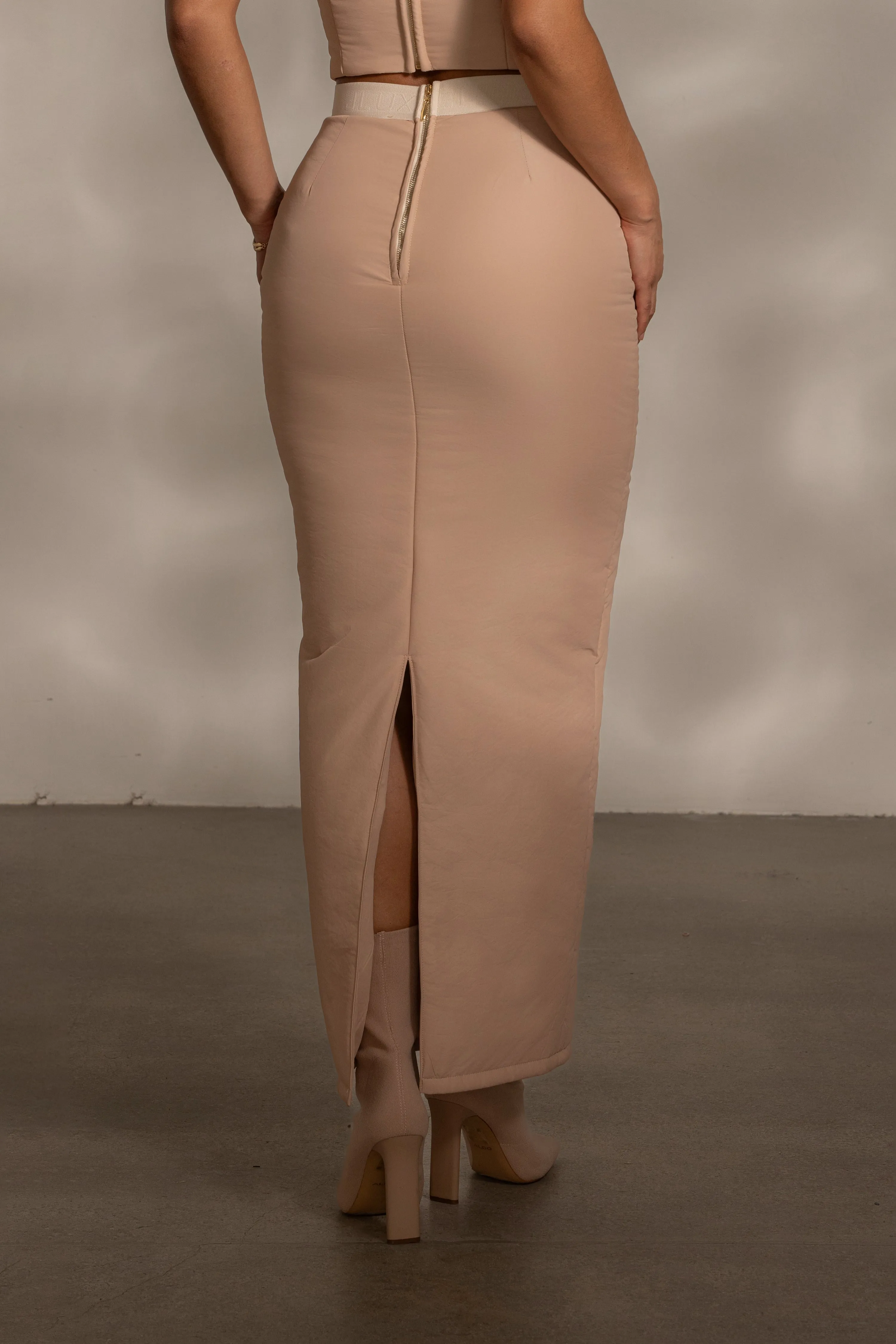 Beige Addyson Skirt Set