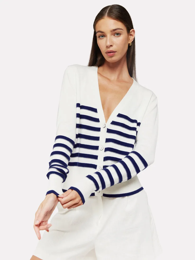 BRYNN STRIPE CARDI