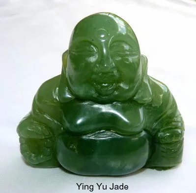 Buddha Protects Chinese Jade Large Buddha Carving