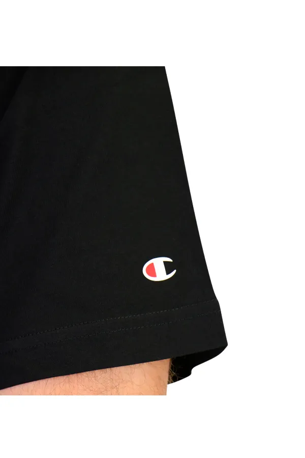 Champion Classics S/S Logo Tee Black