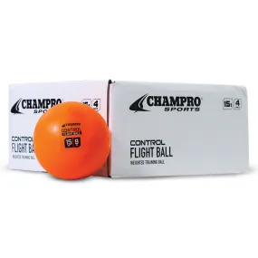 Champro 9 Control Flight Hitting Ball (4 Pack): CBB92