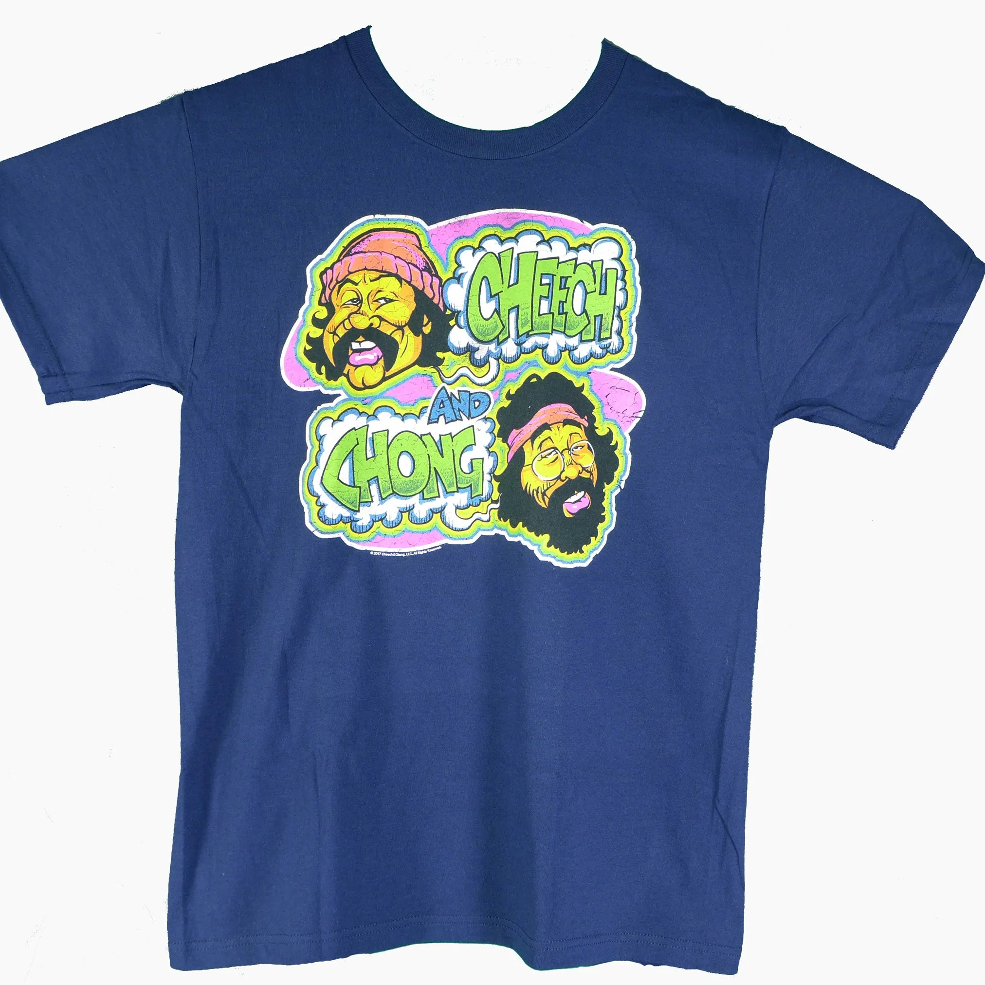 Cheech & Chong Transfer Navy T