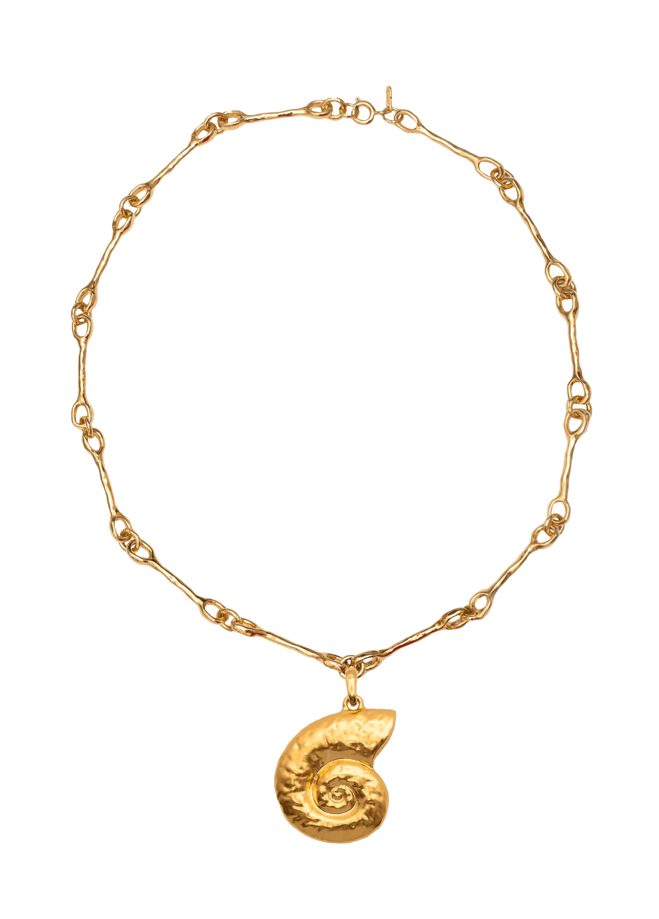 Collar Nautilus Oro con Caracola Oro