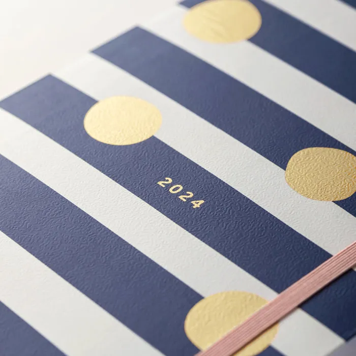 Day a Page Diary - Stripe - Busy