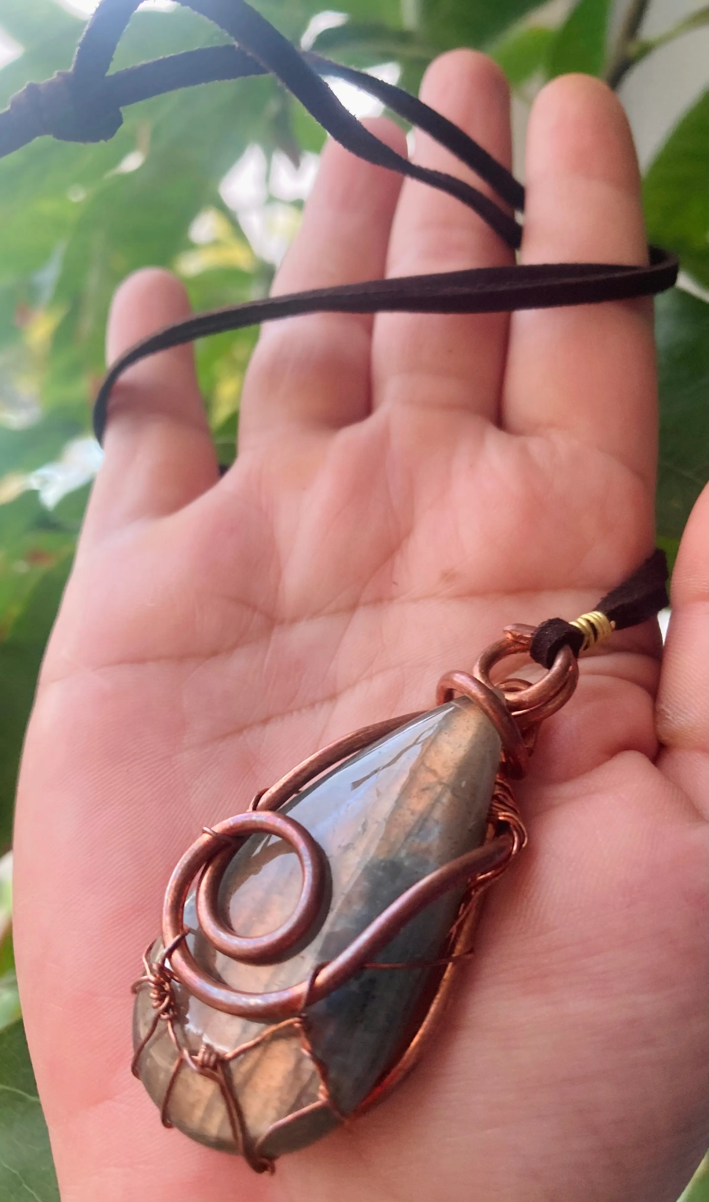 Dusk Labradorite Pendant