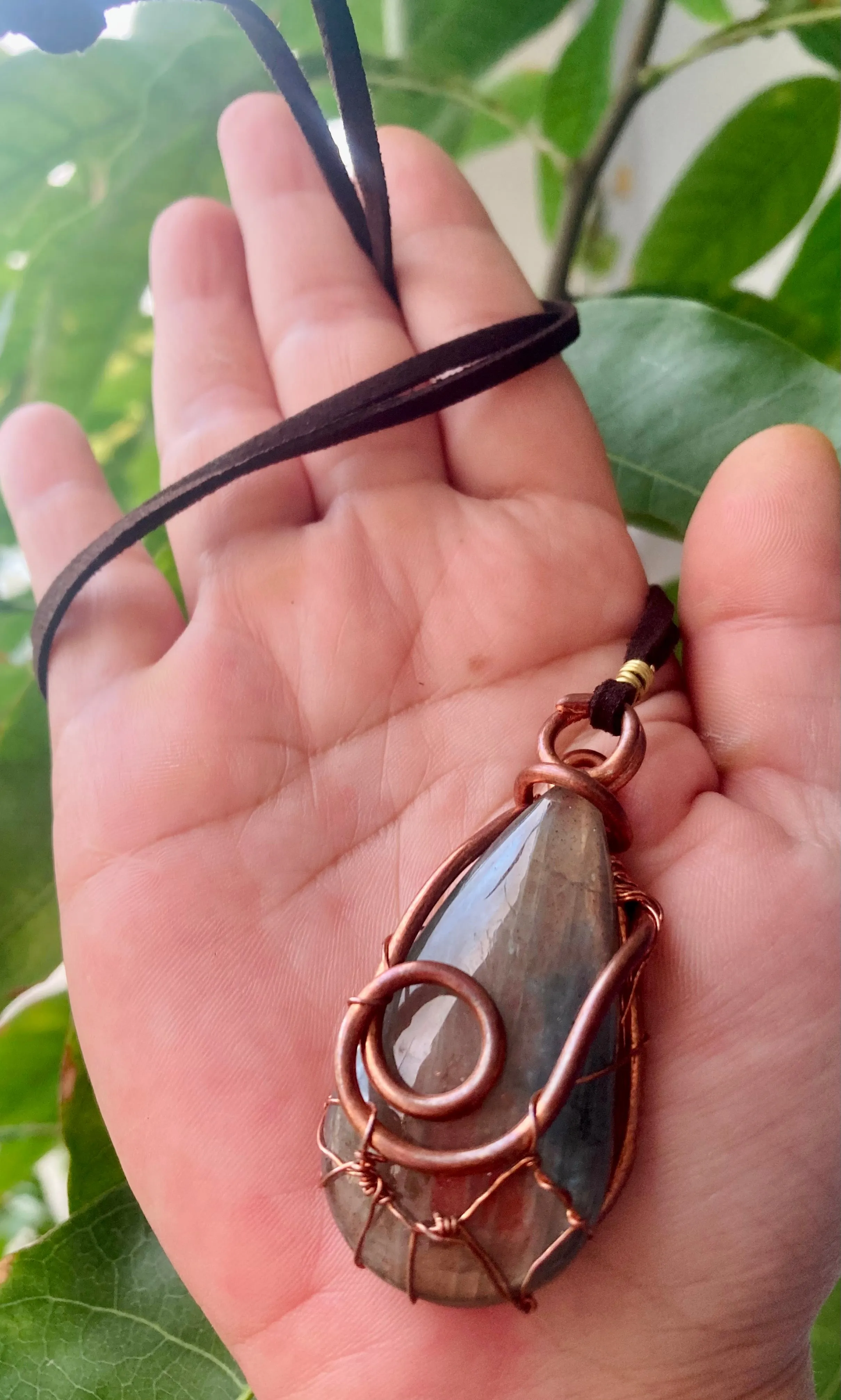 Dusk Labradorite Pendant