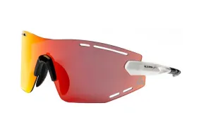 Eassun-ARMOUR S.WHITE FRAME RED REVO LENS