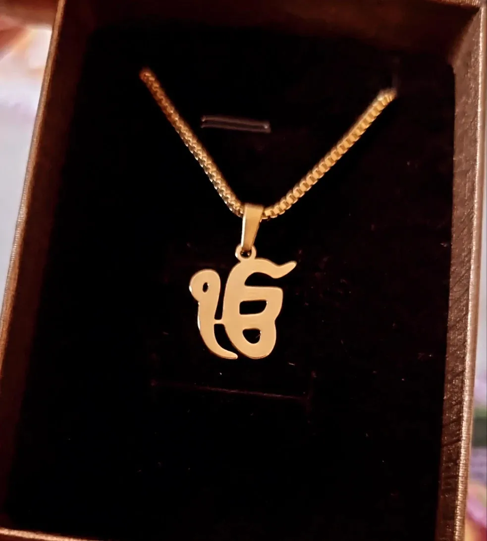 Ek Onkar Pendant Necklace