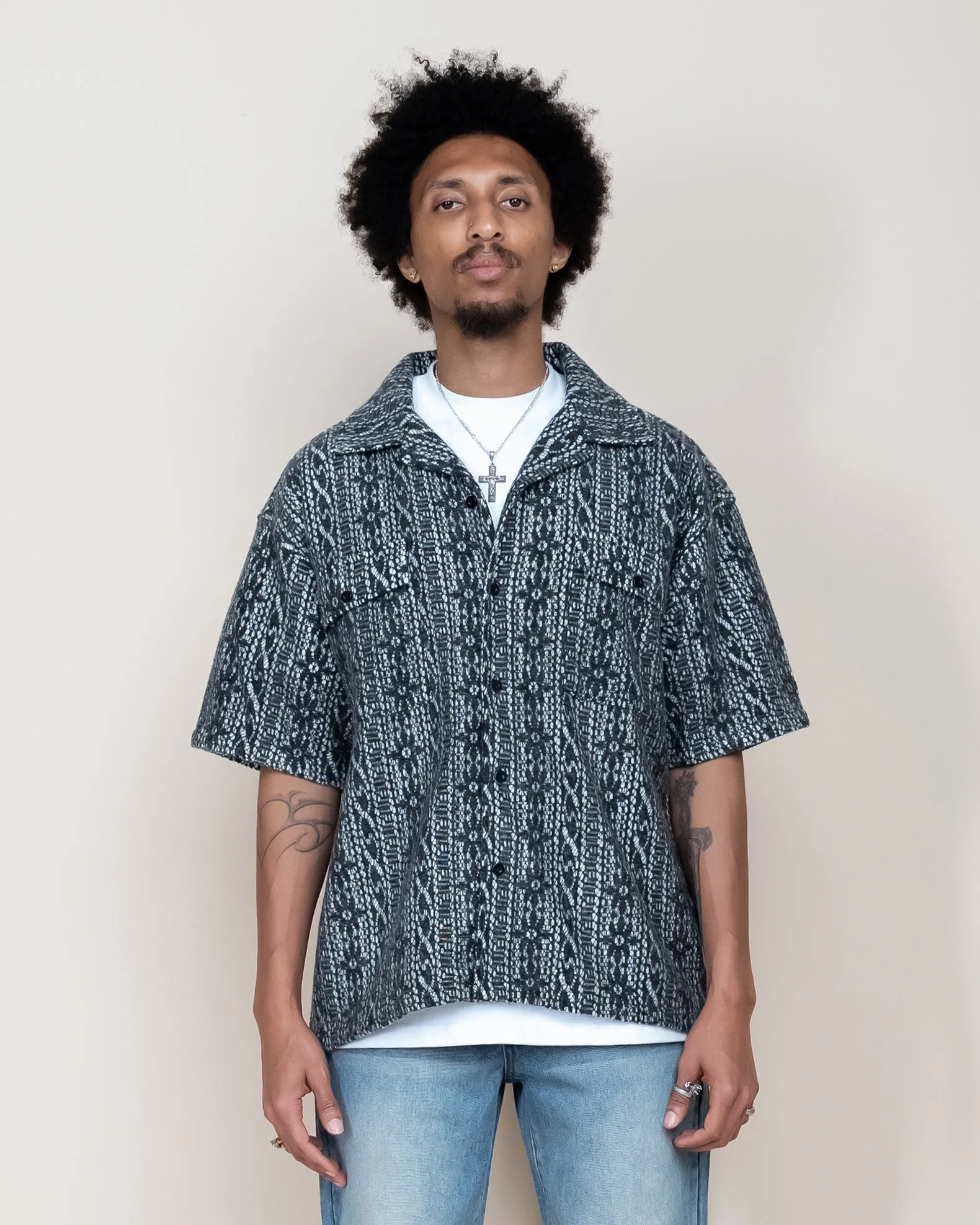 EPTM OPAQUE SHIRT - BLACK