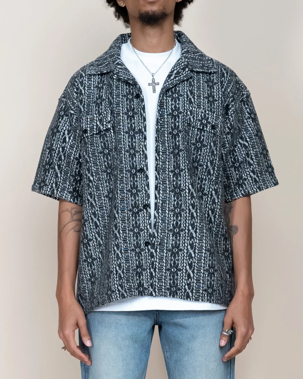 EPTM OPAQUE SHIRT - BLACK