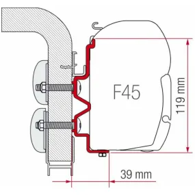 Fiamma Hymer Camp Motorhome Awning Adapter