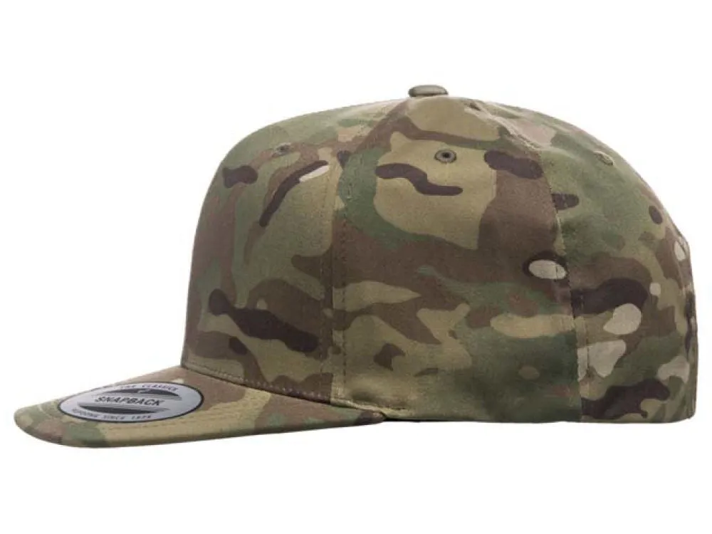 Flexfit Classics Premium Snapback - Brown Multicam