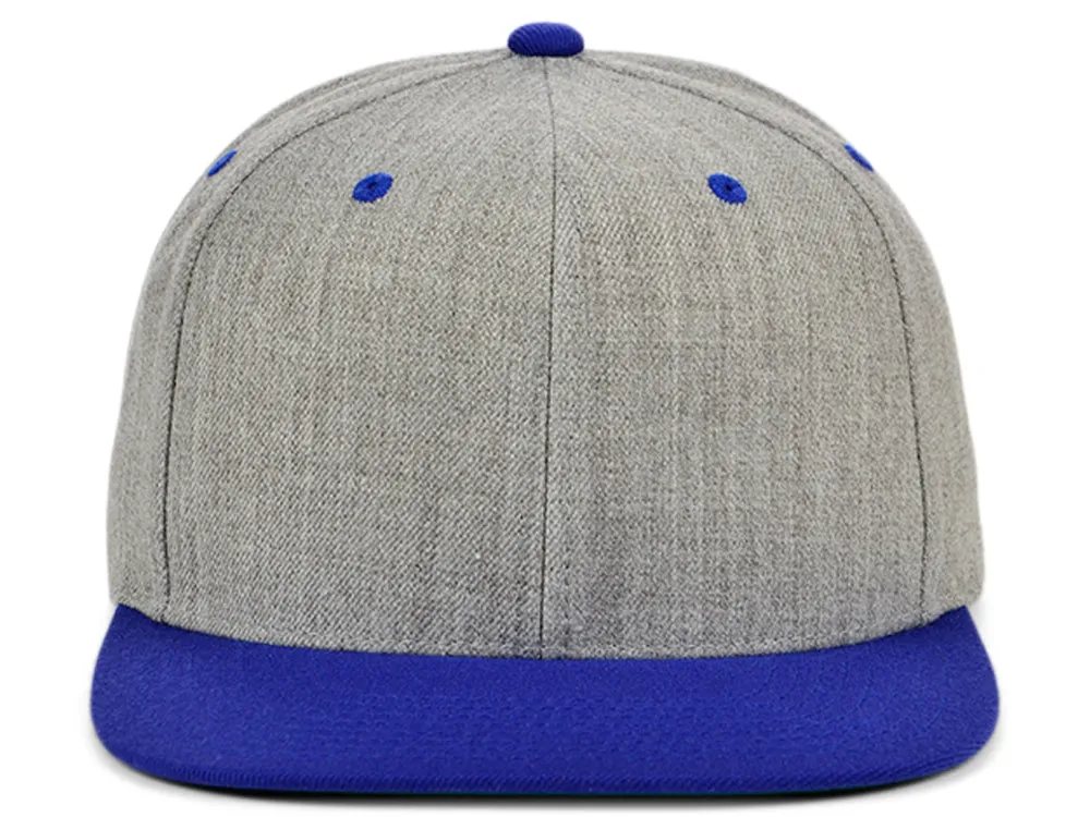 Flexfit Classics Premium Snapback - Grey/Royal Blue