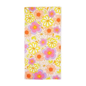 Groovy Flower Pool Towel