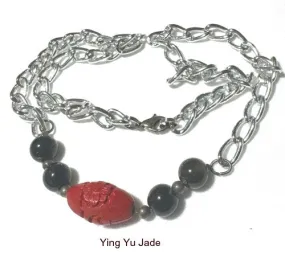 Healthy Heart and Kidneys Jade Necklace (NJNECK-65)