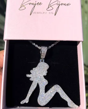 Icy Barbie Pendant