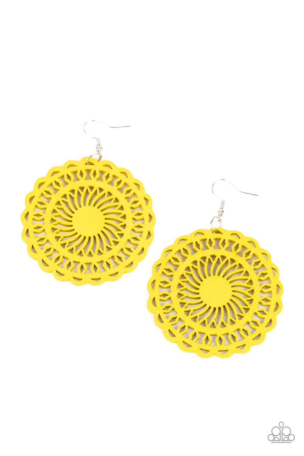 Island Sun - Yellow Earring