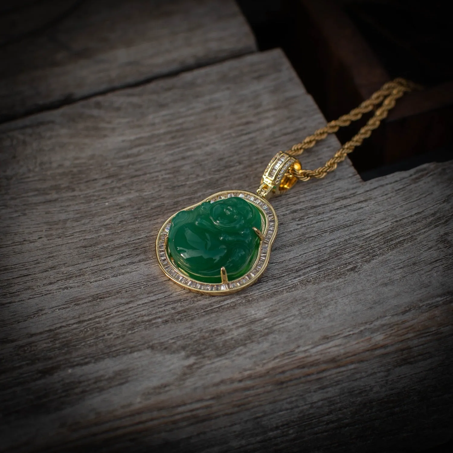 Jade Buddha Necklace