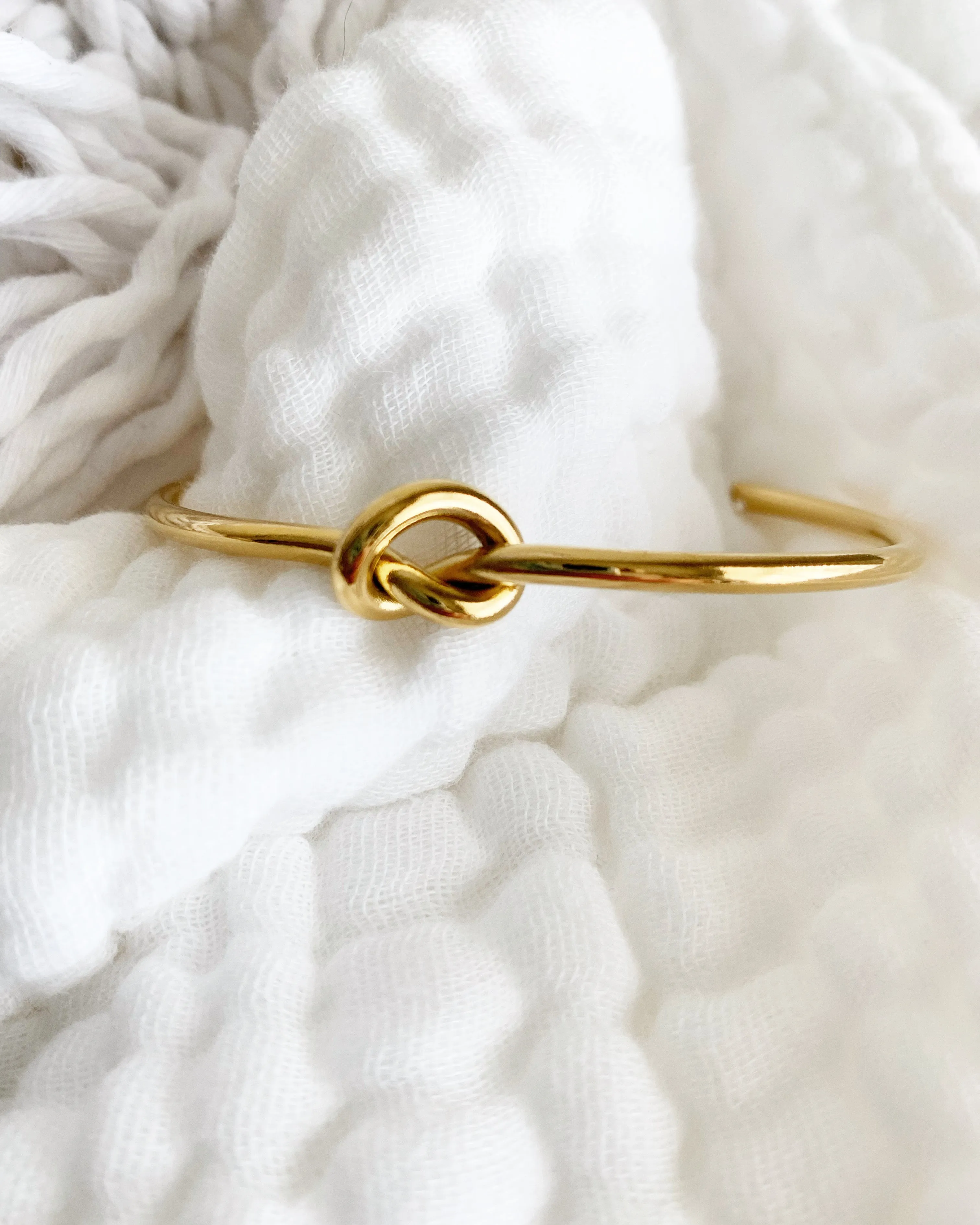 Kara Knotted Cuff - 2 colors