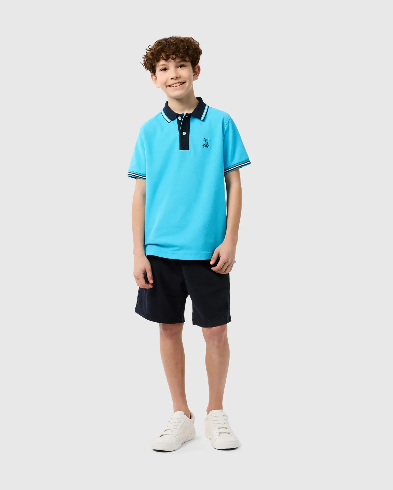 KIDS SALINA PIQUE POLO SHIRT - B0K379B200