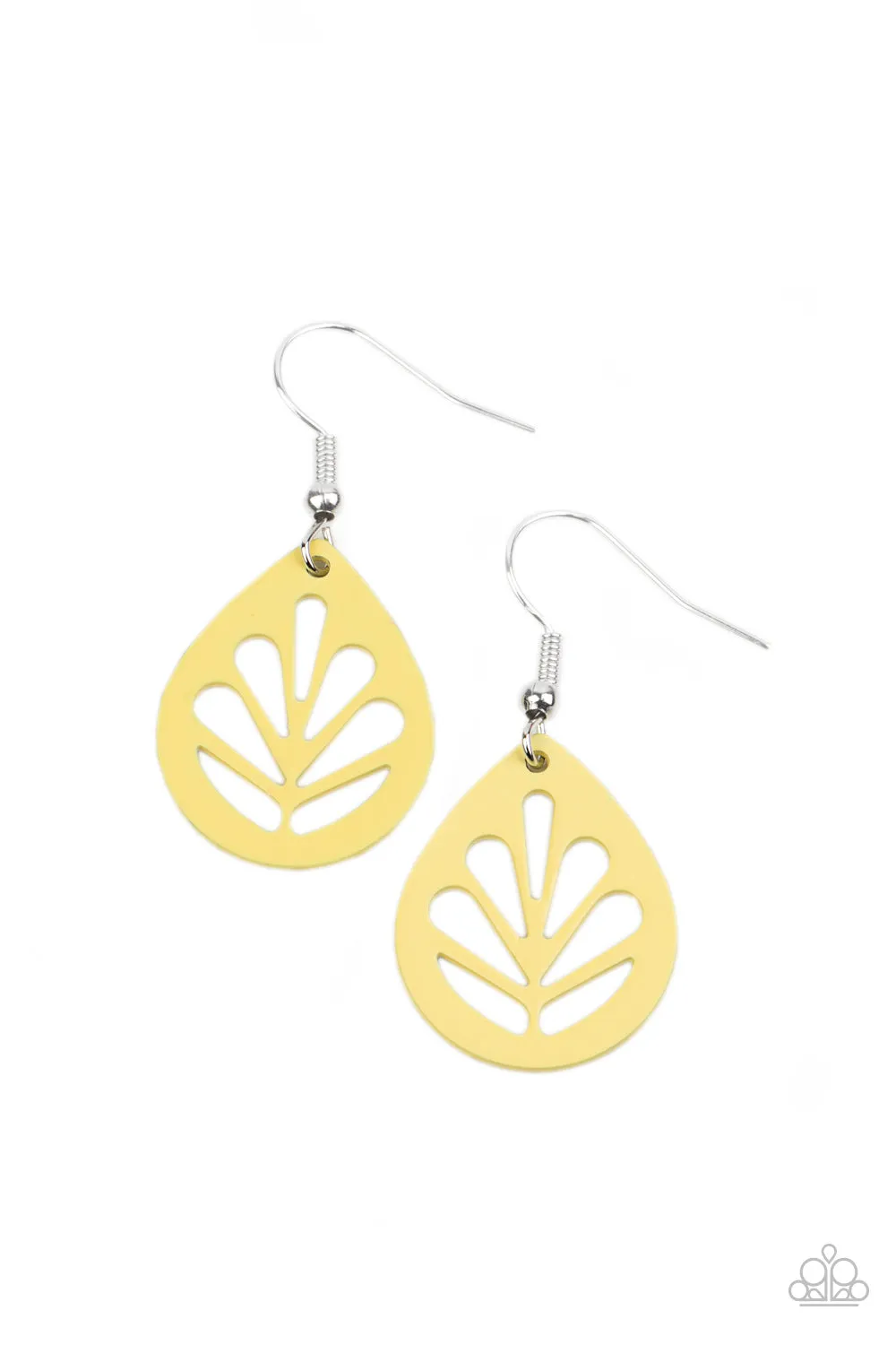 LEAF Yourself Wide Open - Yellow Earring