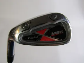 MBK Paradise #8 Iron Stiff Flex Steel Shaft Mens Left Hand