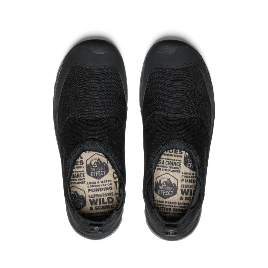 Men's Hoodcamp Slip-On  |  Black/Magnet