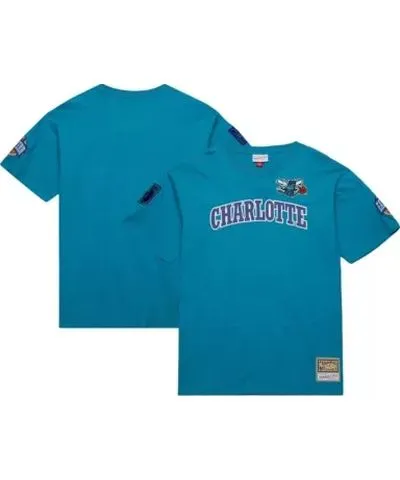 Mitchell & Ness Men's NBA Charlotte Hornets Hardwood Classics Nights Premium T-Shirt