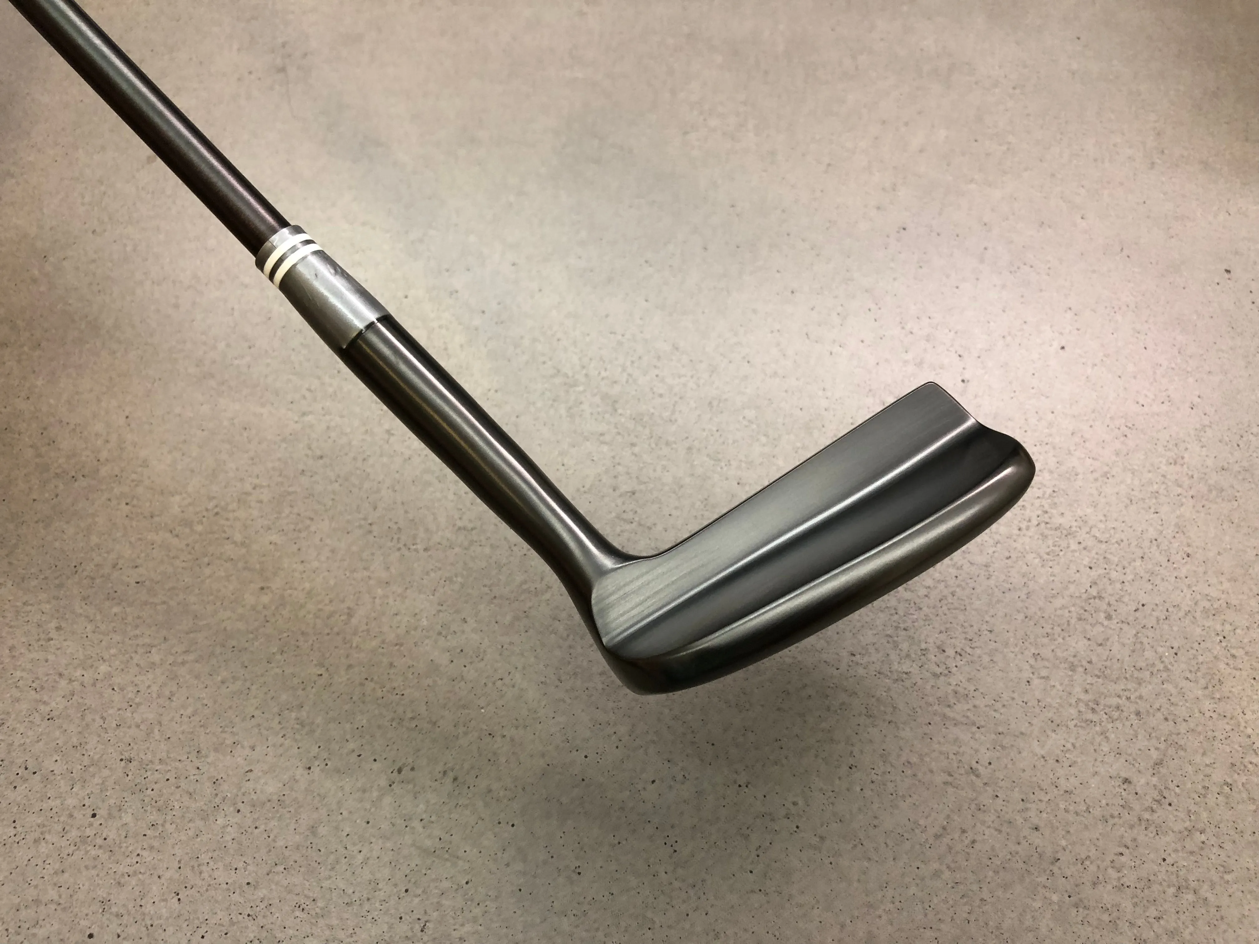 Miura Golf Putter KM-008 Black Boron with Titanium Black Putter Shaft Limited Edition