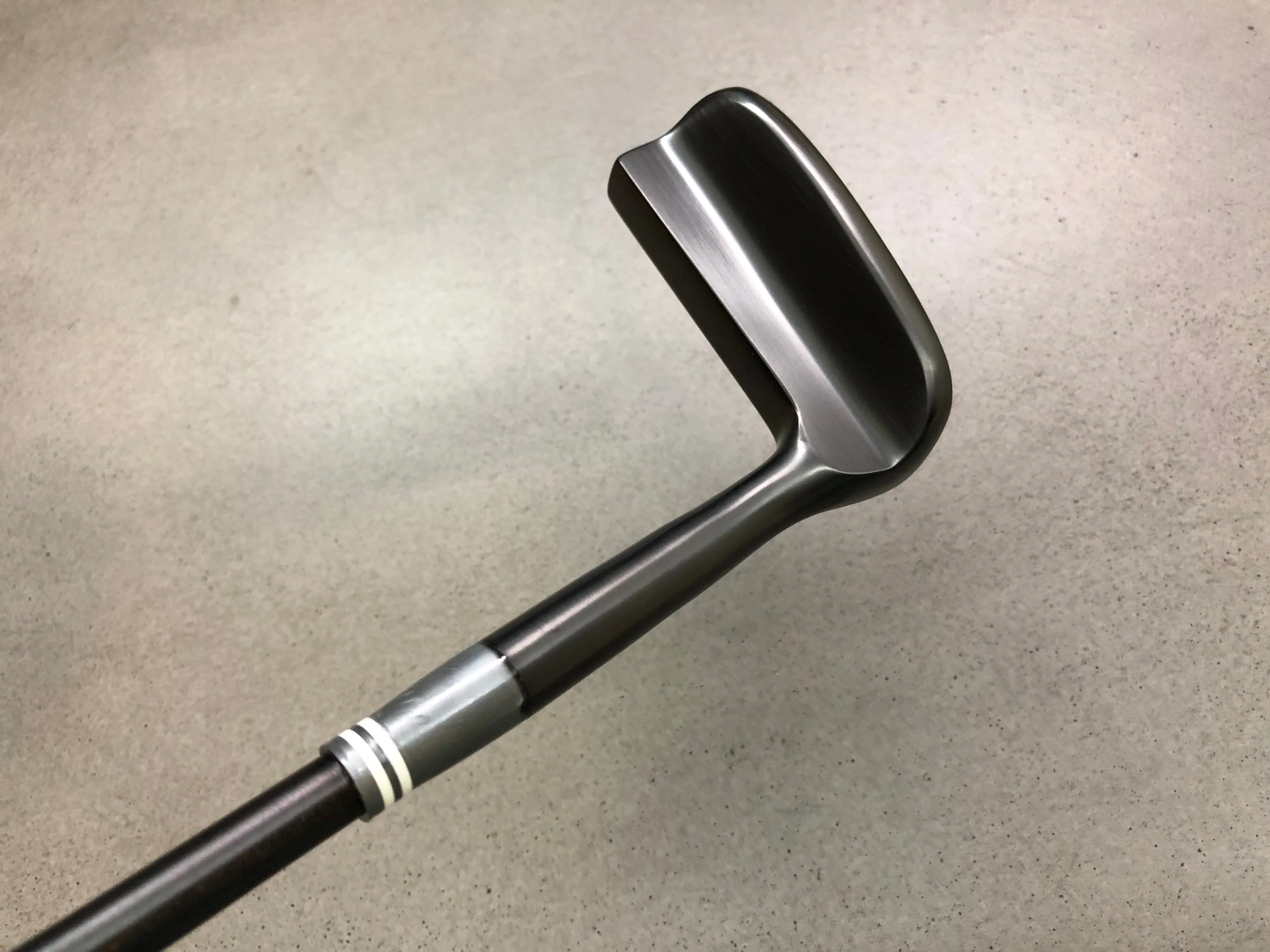 Miura Golf Putter KM-008 Black Boron with Titanium Black Putter Shaft Limited Edition