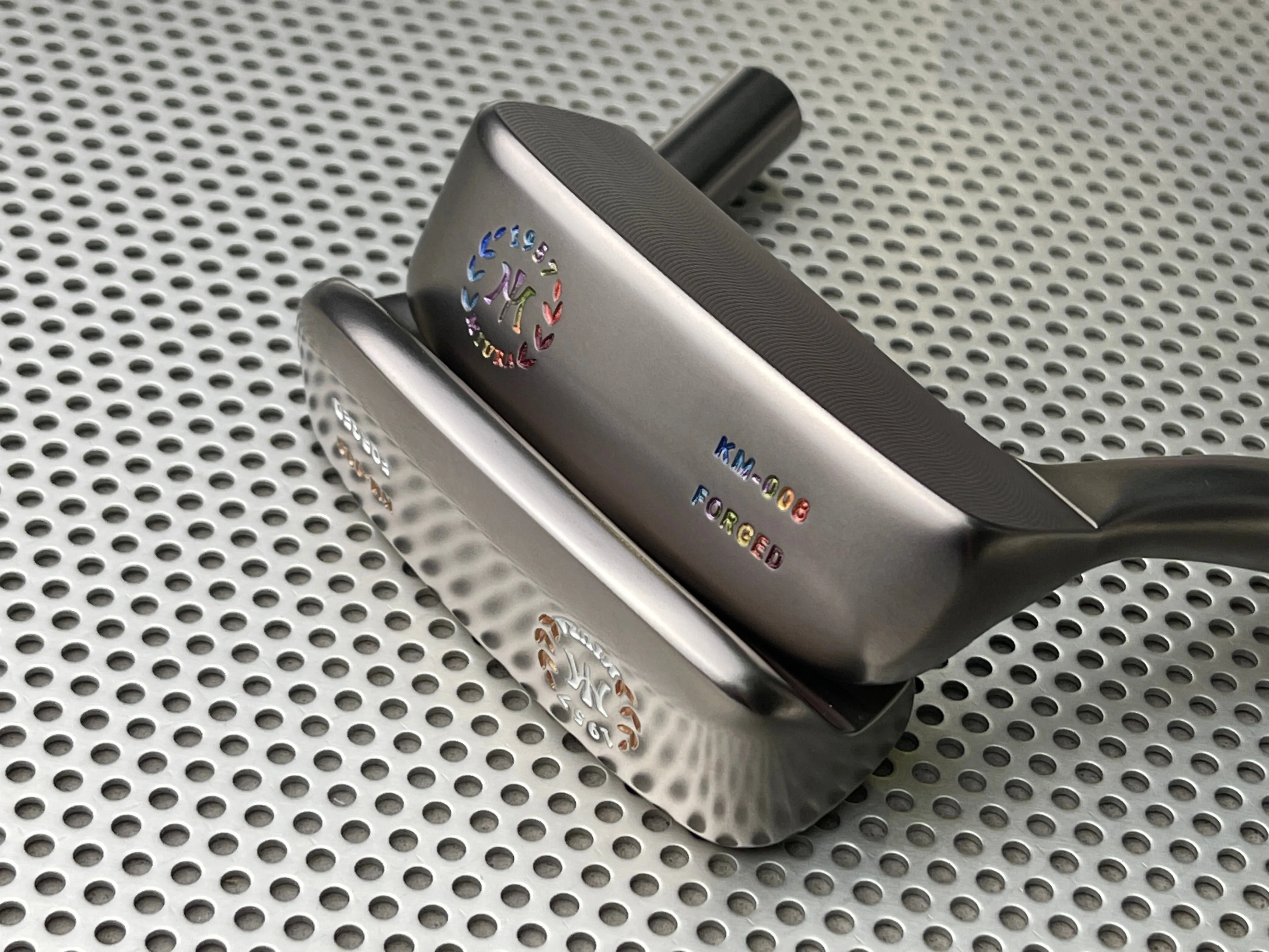 Miura Golf Putter KM-008 Smoked with Chromatic Paint Fill