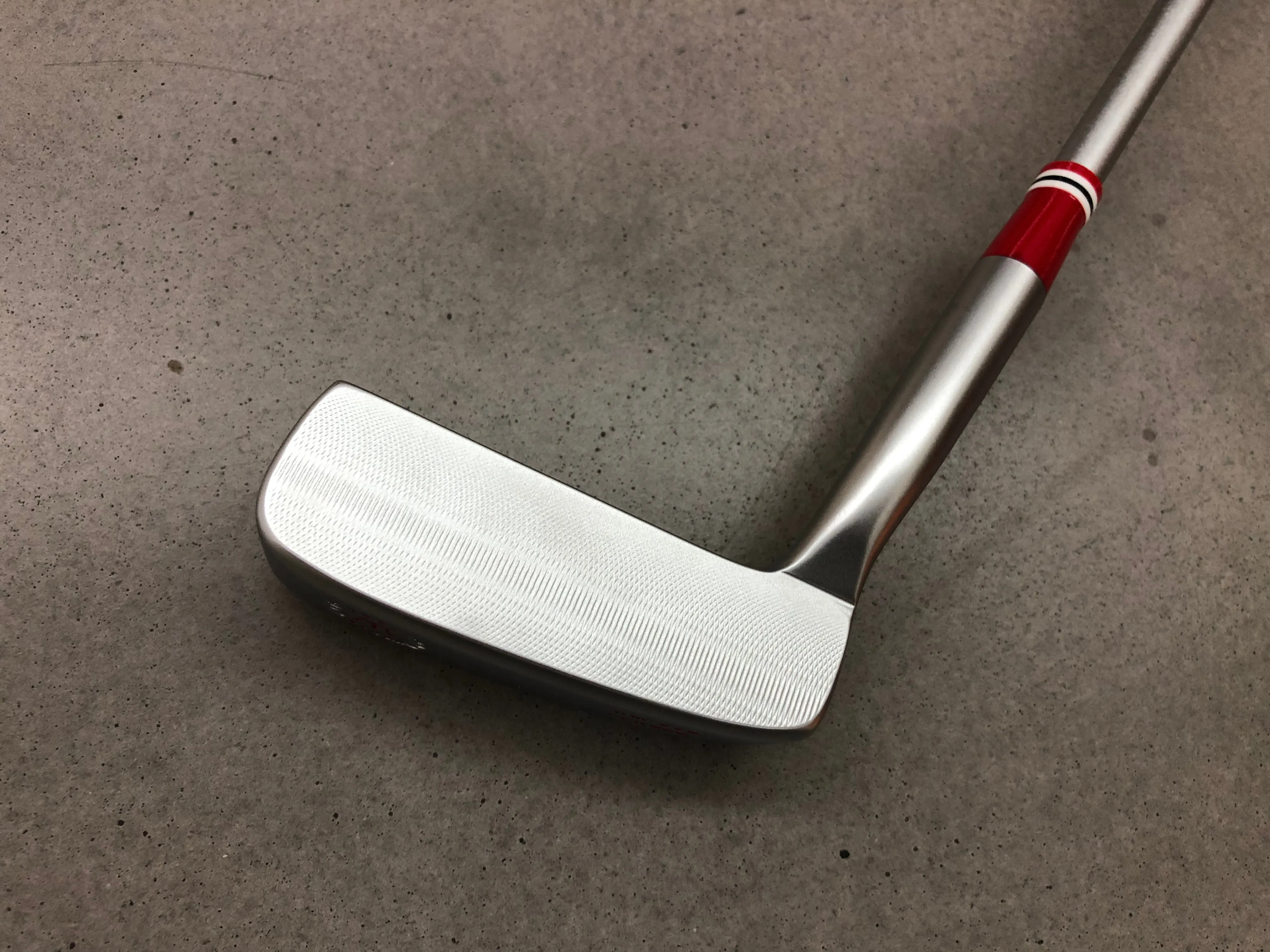 Miura Golf Putter KM-008 White Boron - Red Edition