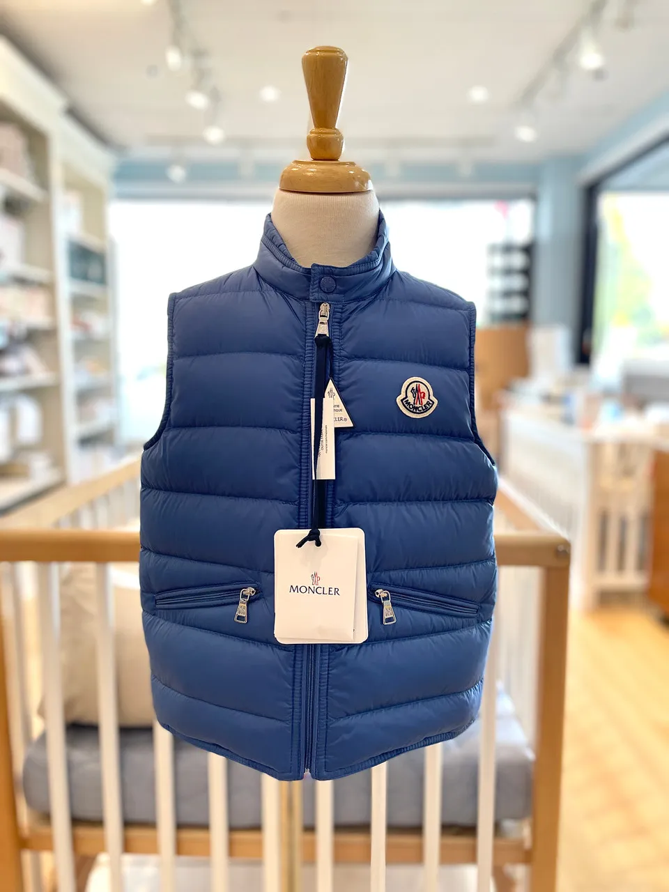 Moncler Gui Vest Sky Blue 24SS