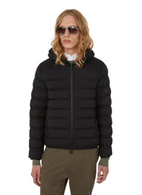 MONCLER  Quilted puffer jacket - Black