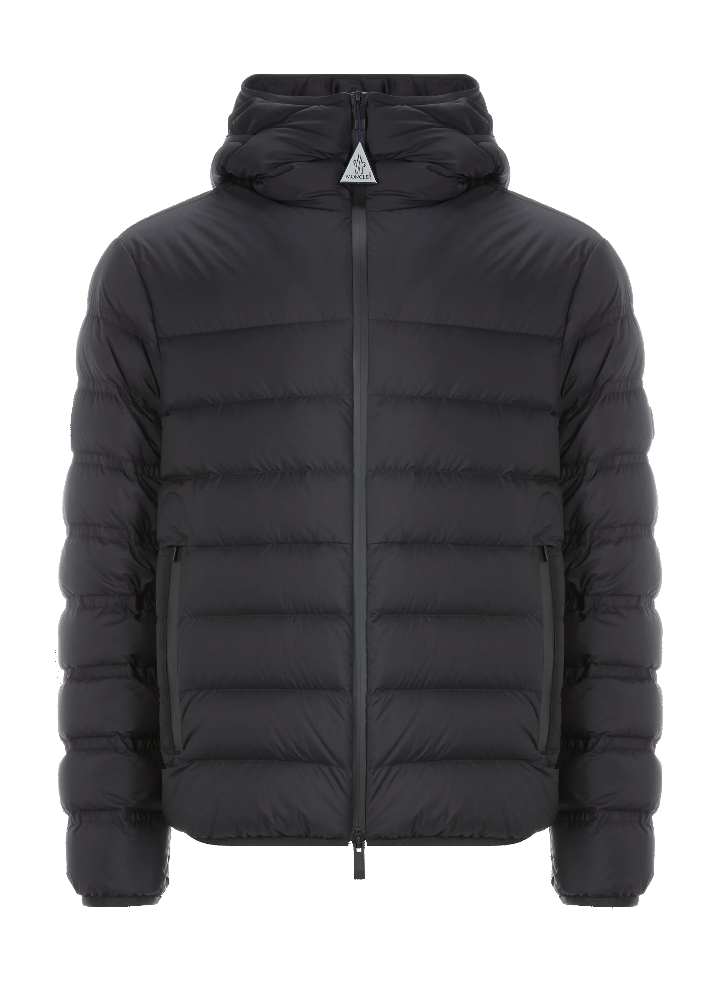 MONCLER  Quilted puffer jacket - Black