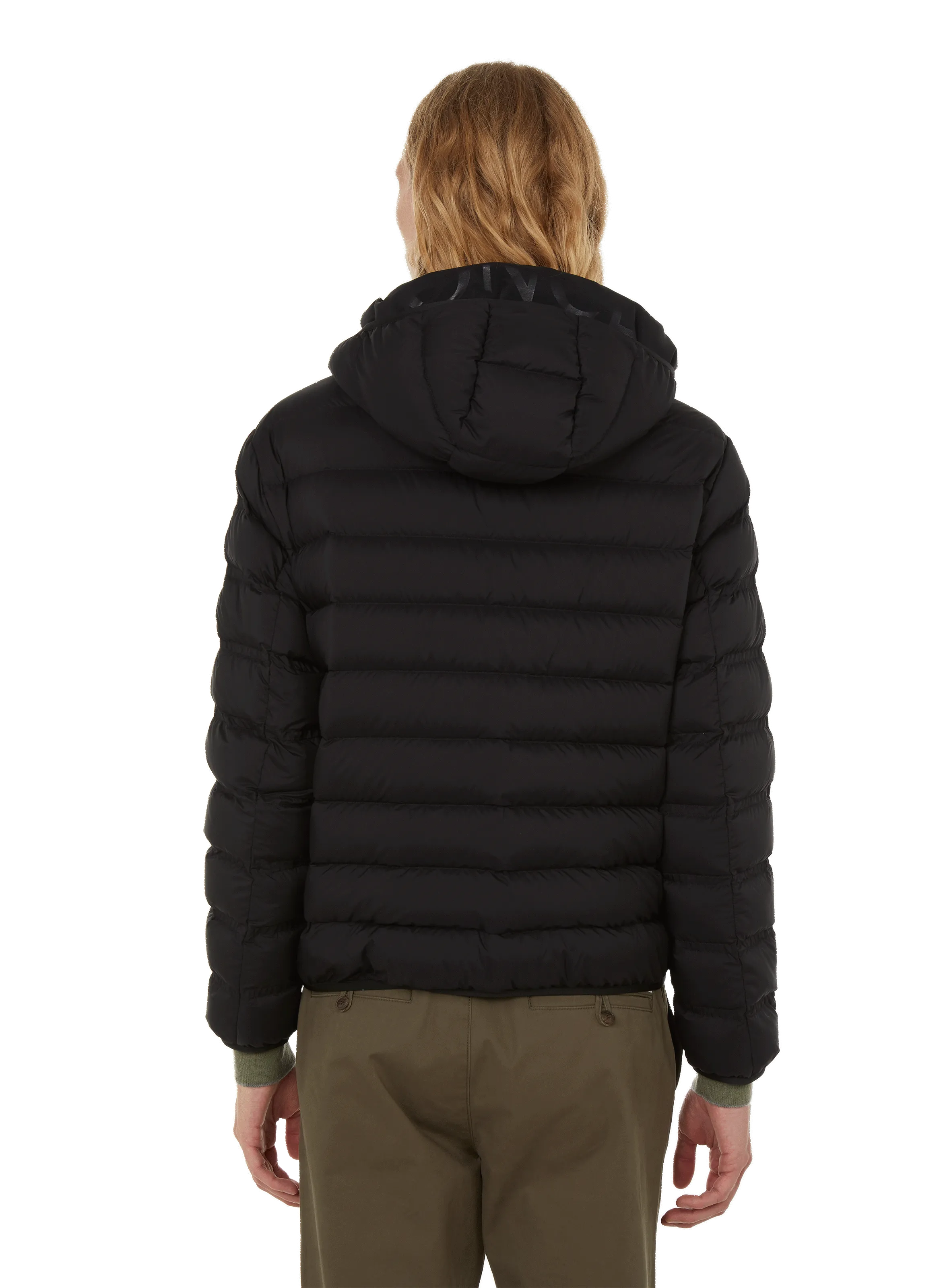 MONCLER  Quilted puffer jacket - Black