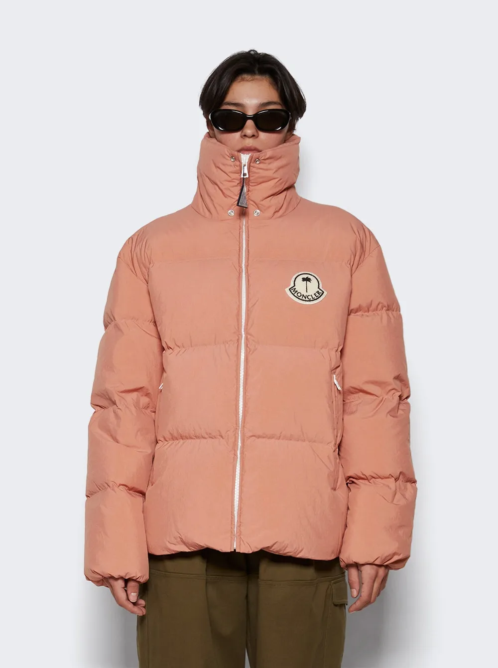 Moncler   X Palm Angels Rodmar Jacket Pink Salt 