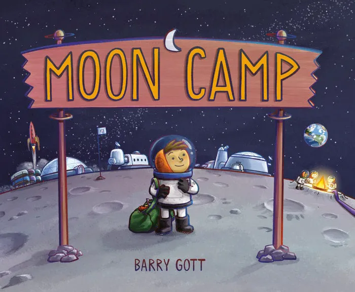 Moon Camp Hardcover Book