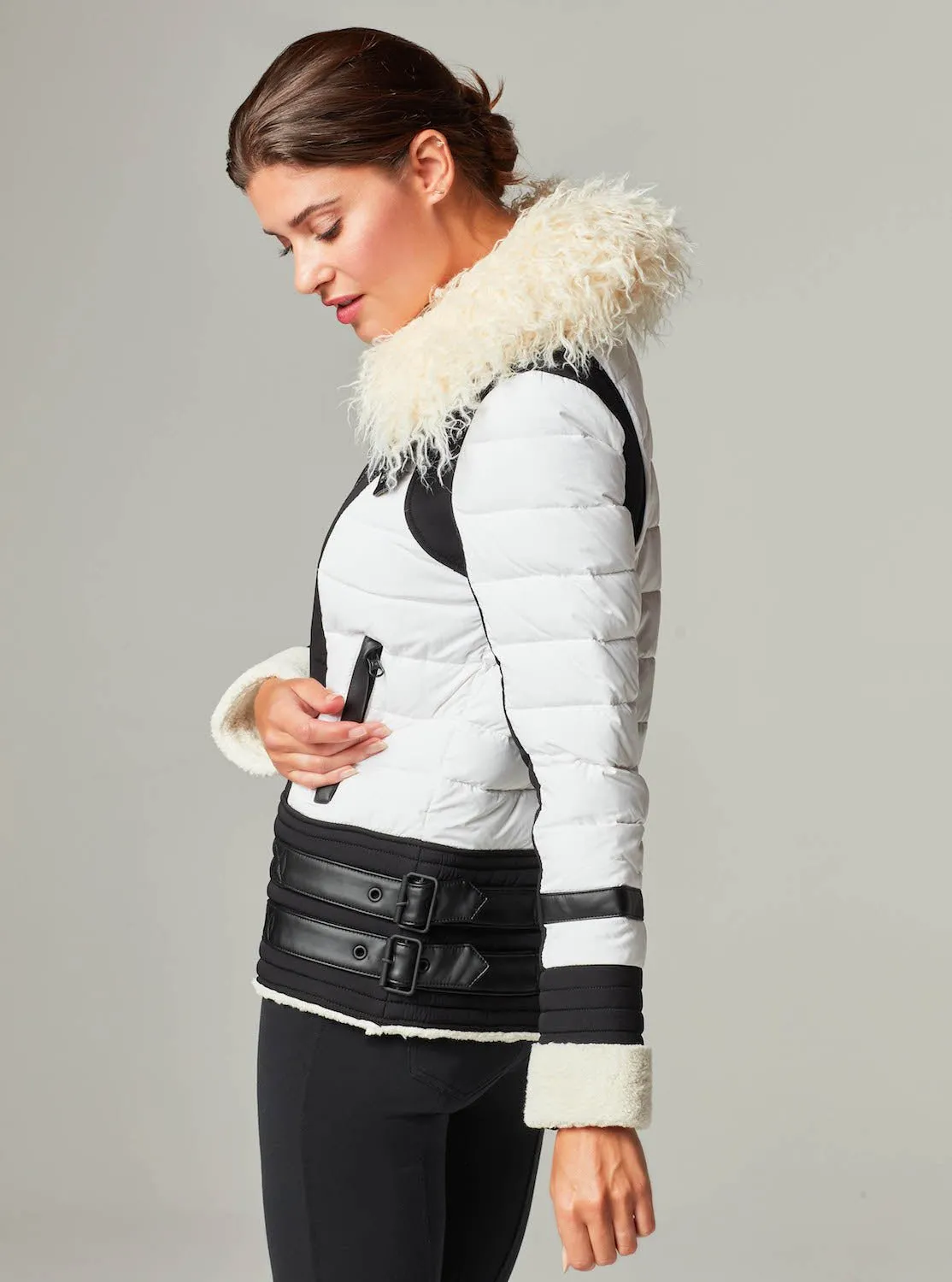 MOTO AVIATOR PUFFER - Down Filled