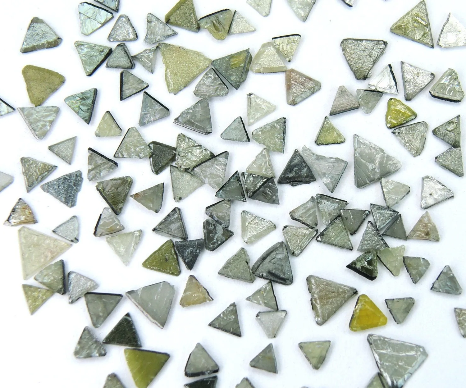 Natural loose Diamond Rough Triangle Flat Uncut Industrial Use 5.00 Ct lot Q58